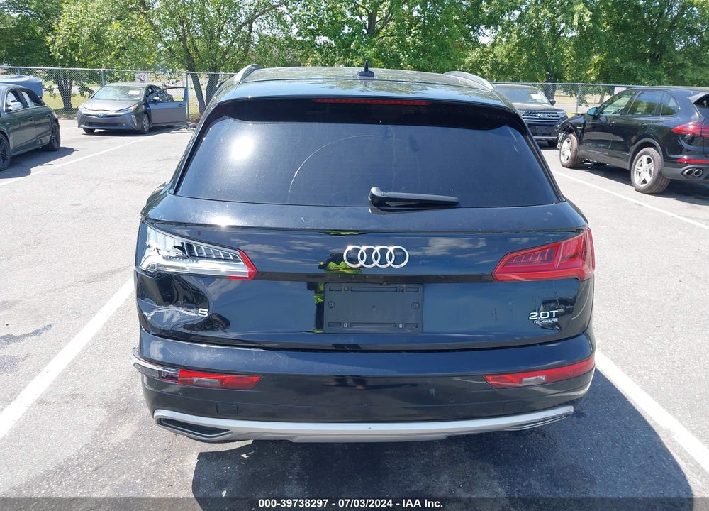 2018 AUDI Q5 2.0T PREMIUM/2.0T TECH PREMIUM VIN: WA1BNAFY5J2237208