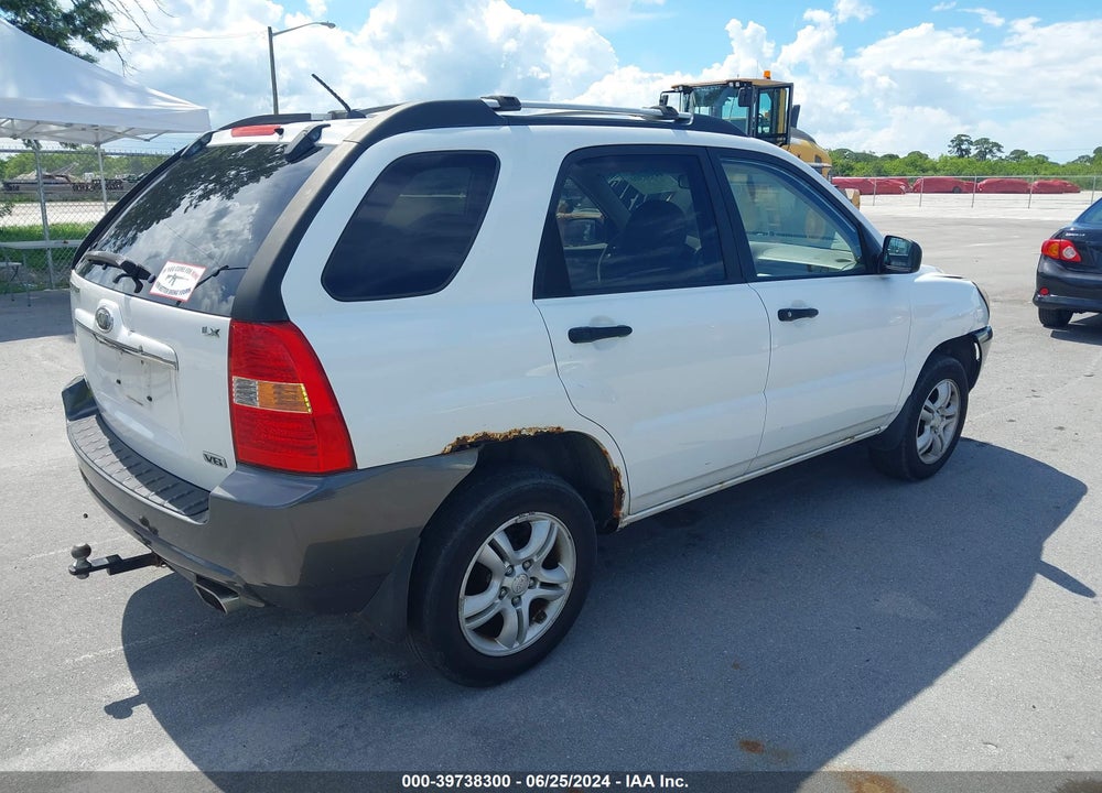 2008 KIA SPORTAGE LX V6 VIN: KNDJE723787517885