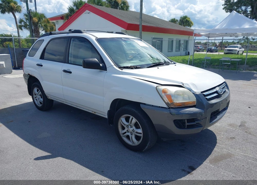 2008 KIA SPORTAGE LX V6 VIN: KNDJE723787517885