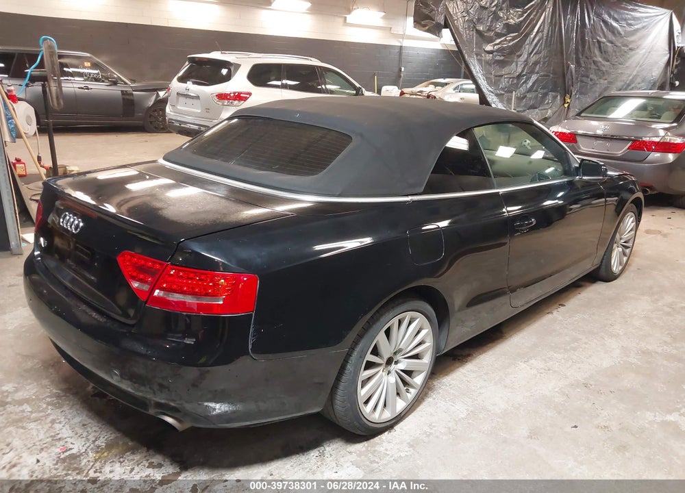 2011 AUDI A5 2.0T PREMIUM VIN: WAULFAFH3BN008823