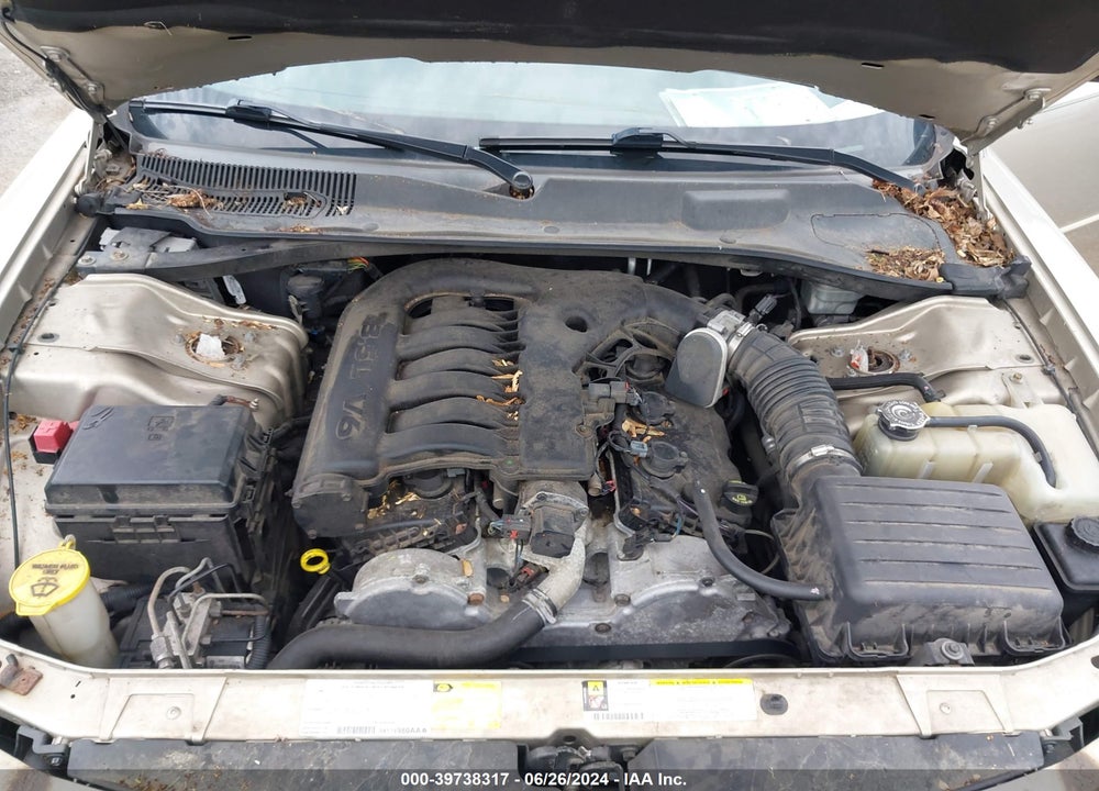 2008 DODGE CHARGER SXT VIN: 2B3LA33G08H158786