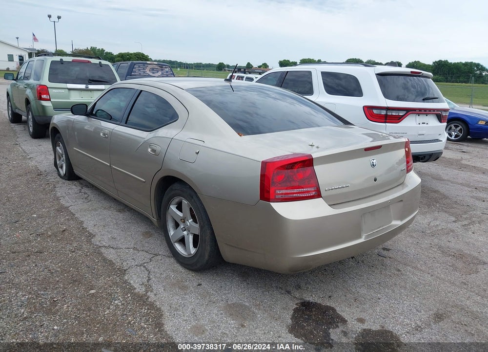 2008 DODGE CHARGER SXT VIN: 2B3LA33G08H158786