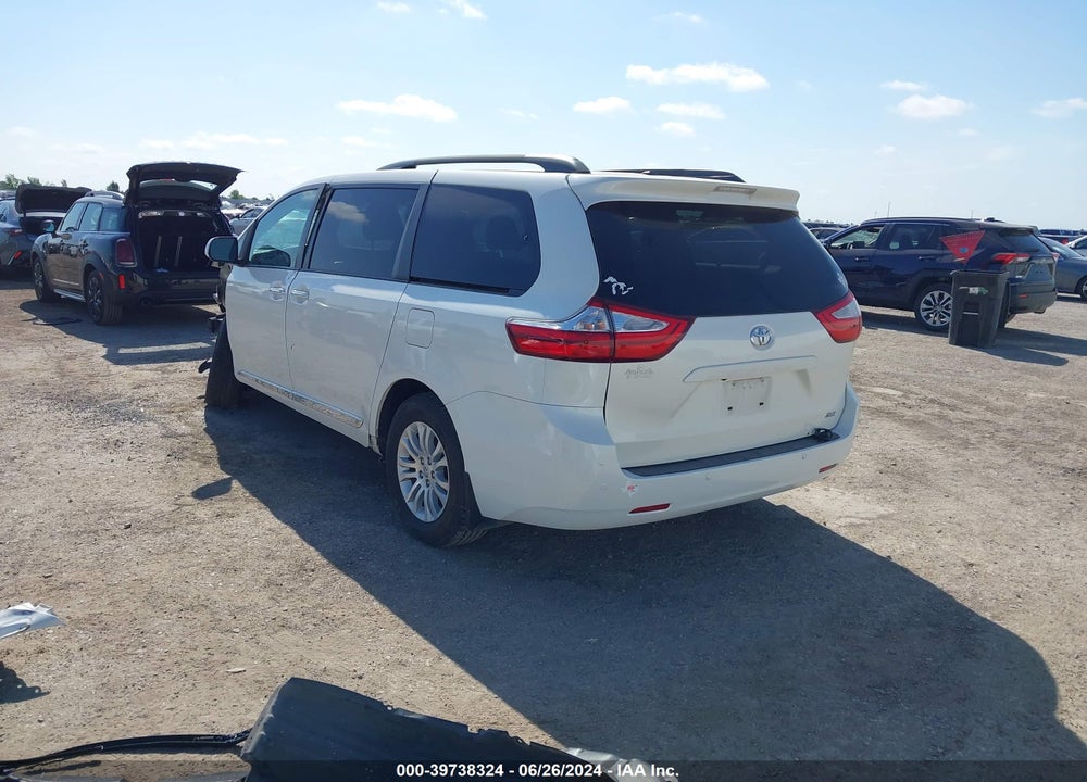 2017 TOYOTA SIENNA VIN: 5TDYZ3DC1HS836777