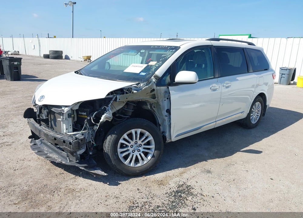 2017 TOYOTA SIENNA VIN: 5TDYZ3DC1HS836777