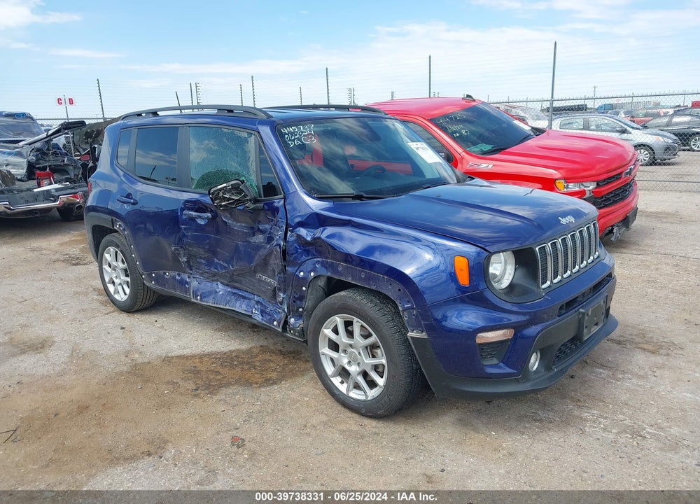 2019 JEEP RENEGADE LATITUDE FWD VIN: ZACNJABB8KPK75360