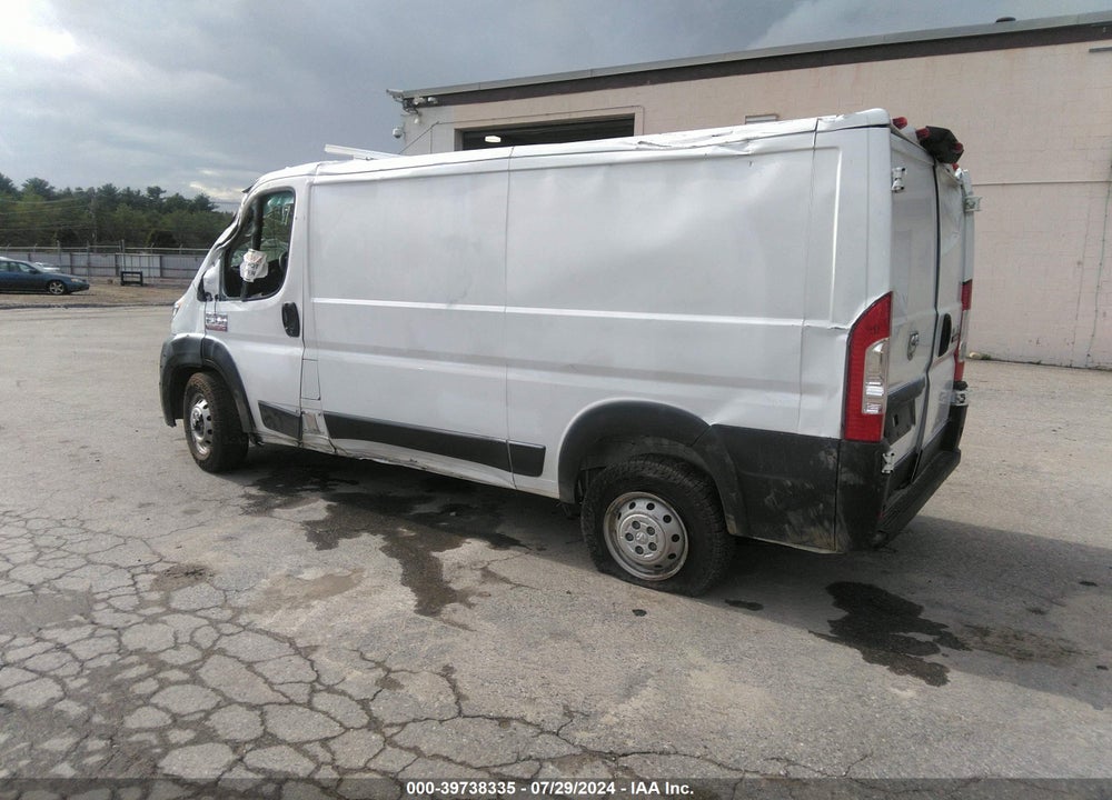 2021 RAM PROMASTER 1500 LOW ROOF 136 WB VIN: 3C6LRVAG4ME552696