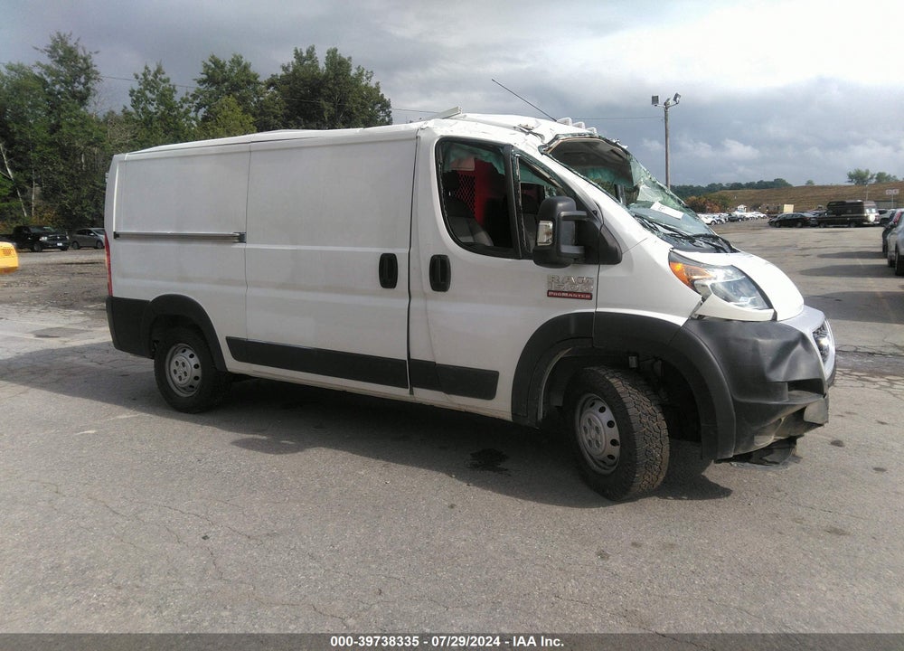 2021 RAM PROMASTER 1500 LOW ROOF 136 WB VIN: 3C6LRVAG4ME552696