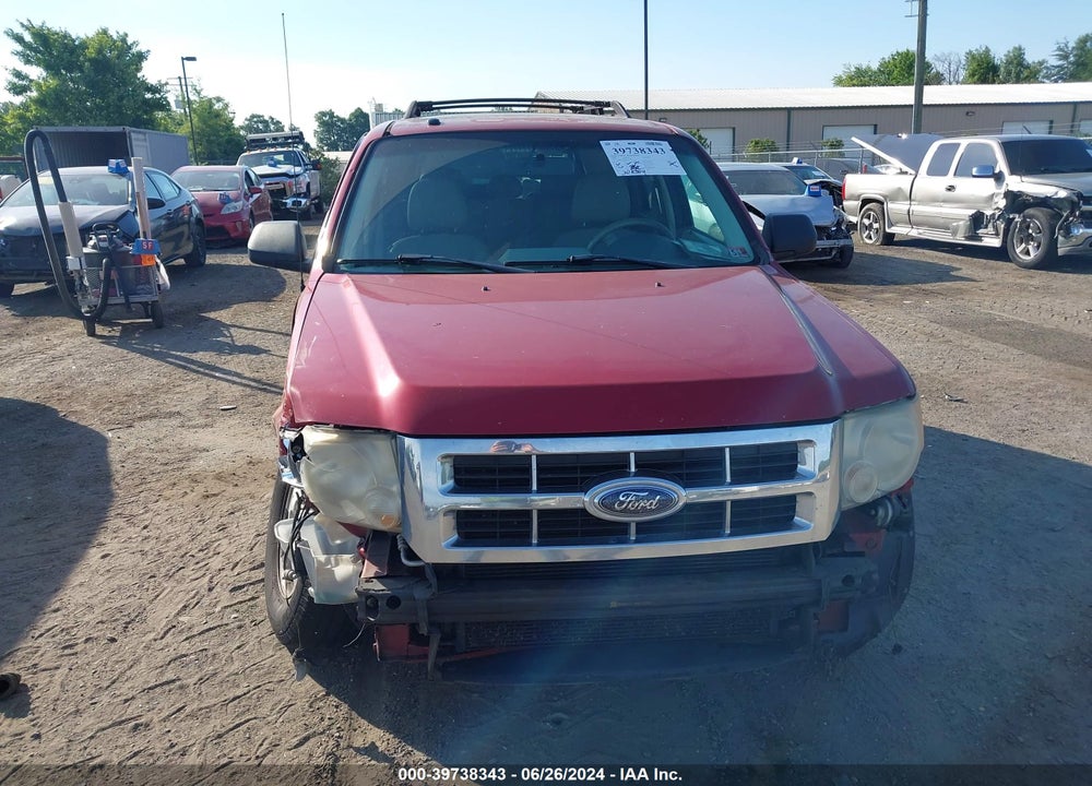 2008 FORD ESCAPE XLT VIN: 1FMCU031X8KE61255