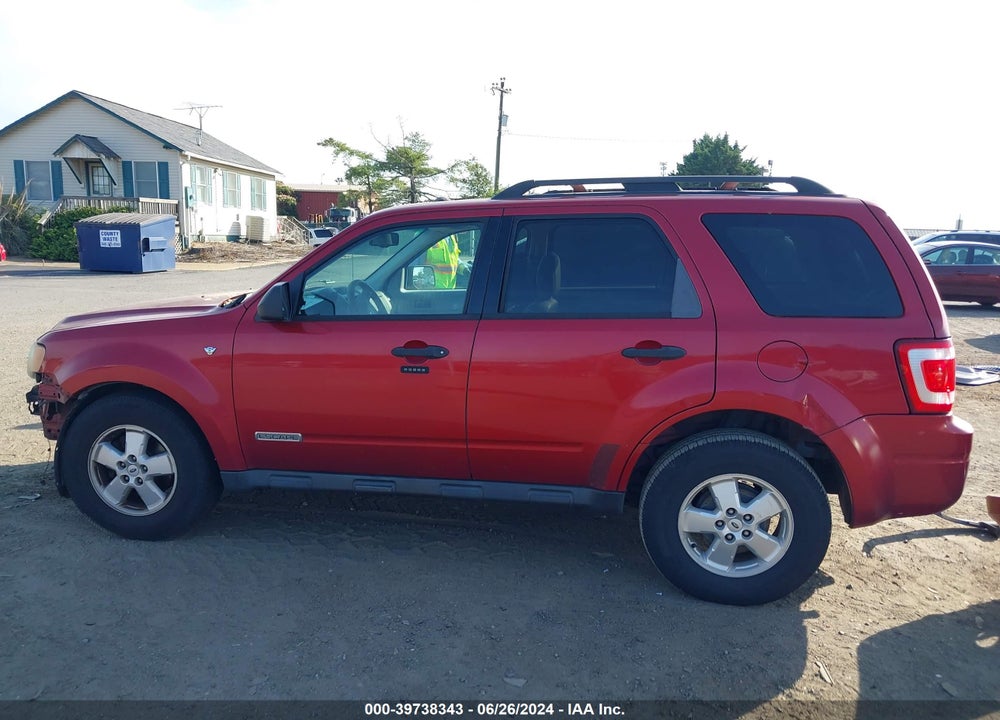 2008 FORD ESCAPE XLT VIN: 1FMCU031X8KE61255