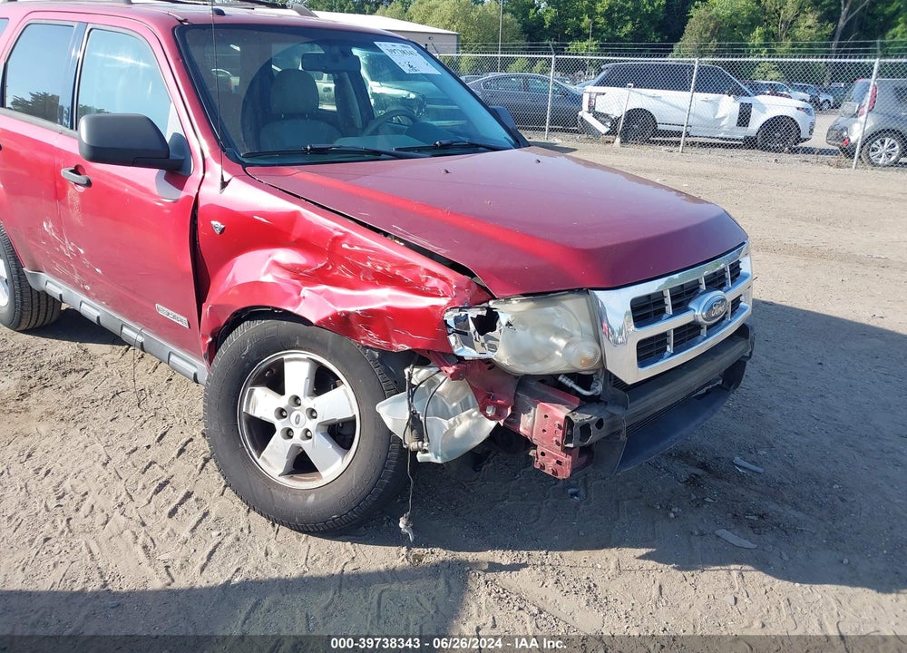 2008 FORD ESCAPE XLT VIN: 1FMCU031X8KE61255