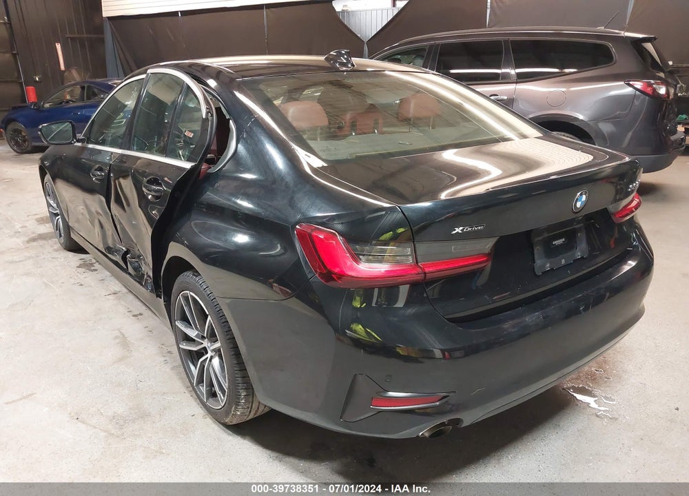 2022 BMW 330I XDRIVE VIN: 3MW5R7J00N8C29033
