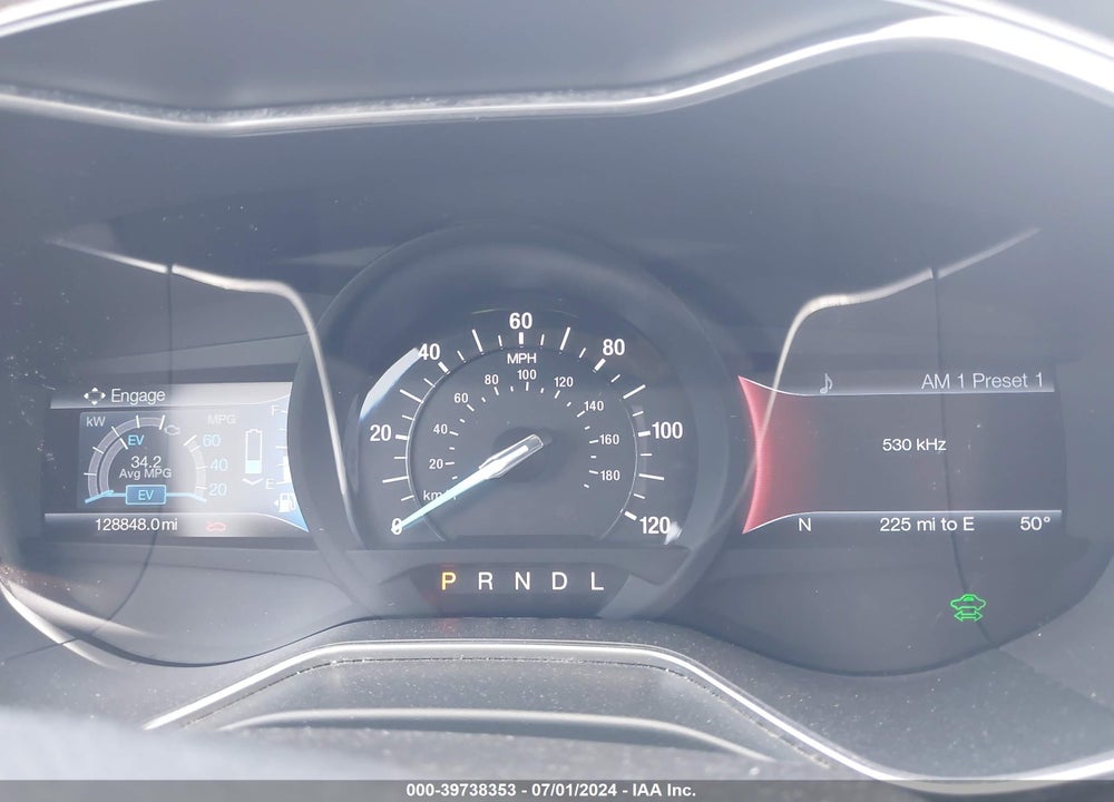 2015 FORD FUSION HYBRID TITANIUM VIN: 3FA6P0RU7FR116712
