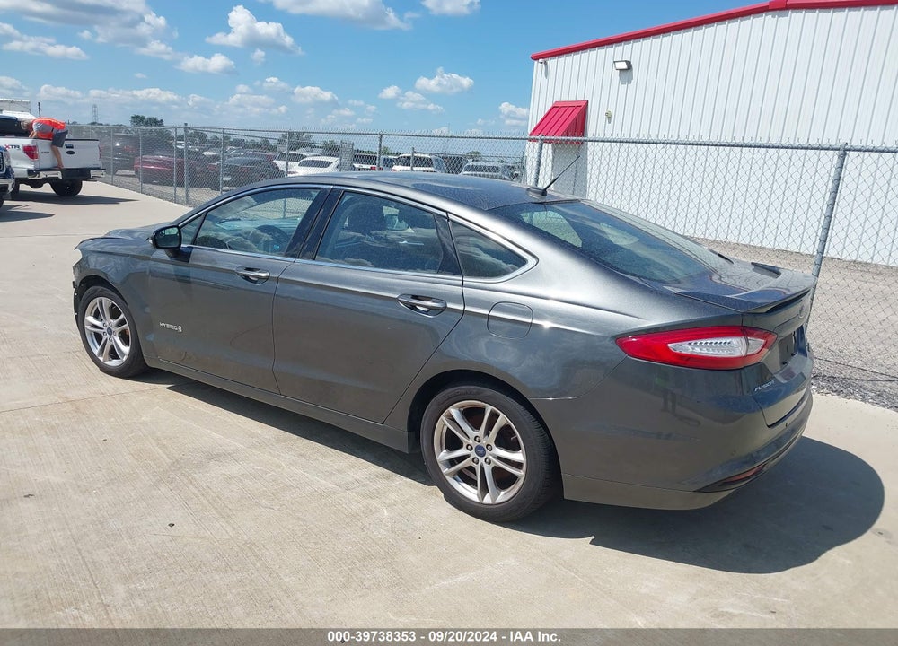 2015 FORD FUSION HYBRID TITANIUM VIN: 3FA6P0RU7FR116712
