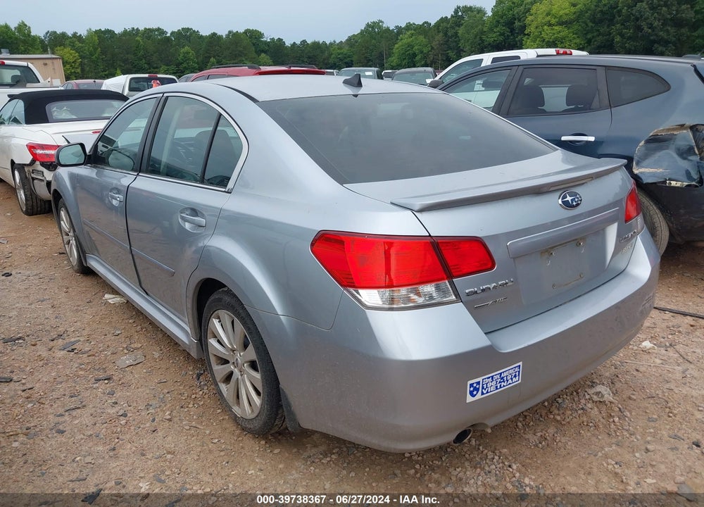 2012 SUBARU LEGACY 2.5I LIMITED VIN: 4S3BMBK61C3022795