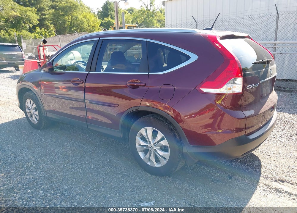 2013 HONDA CR-V EX-L VIN: 5J6RM4H75DL004600