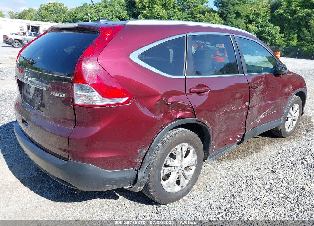 2013 HONDA CR-V EX-L VIN: 5J6RM4H75DL004600