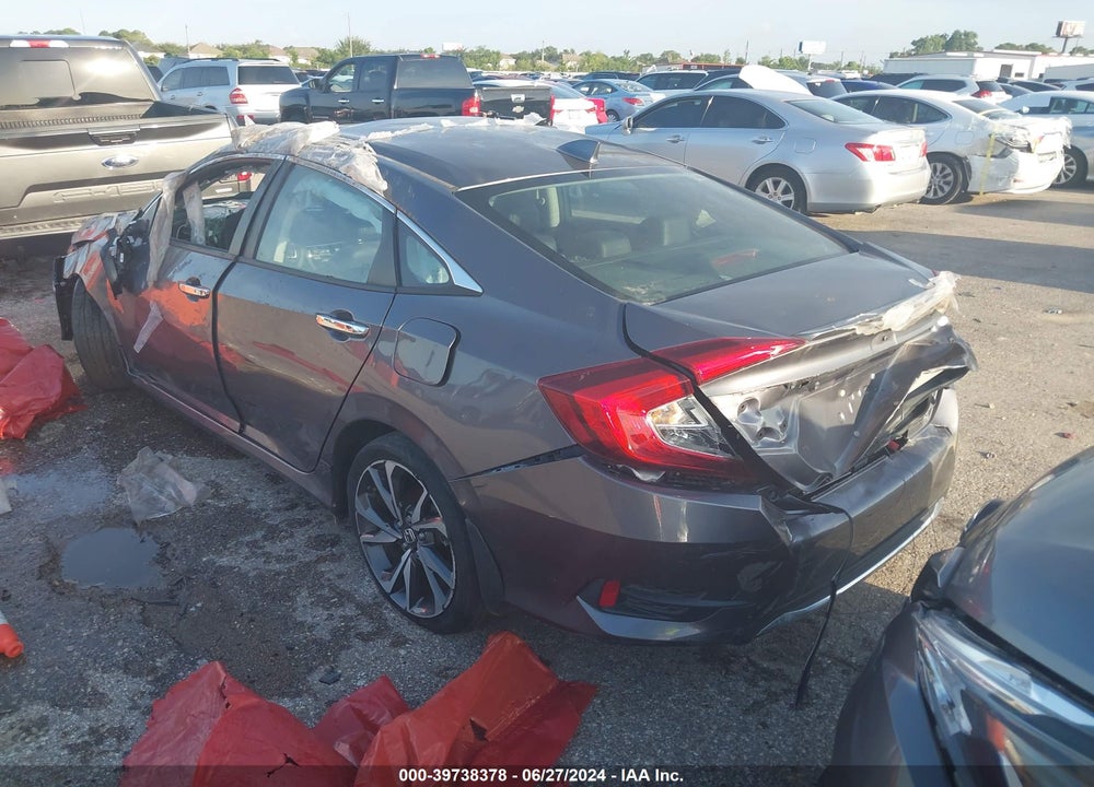 2021 HONDA CIVIC TOURING VIN: 19XFC1F99ME210316