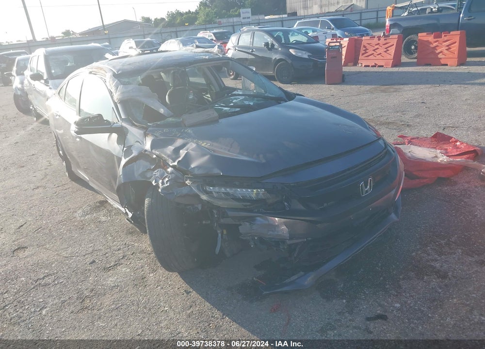 2021 HONDA CIVIC TOURING VIN: 19XFC1F99ME210316