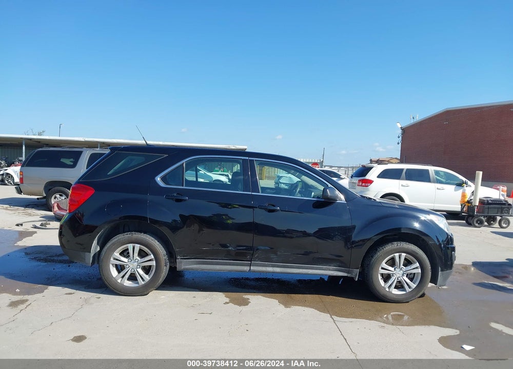 2012 CHEVROLET EQUINOX LS VIN: 2GNALBEK5C6367058