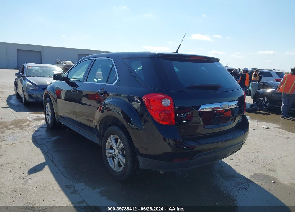 2012 CHEVROLET EQUINOX LS VIN: 2GNALBEK5C6367058