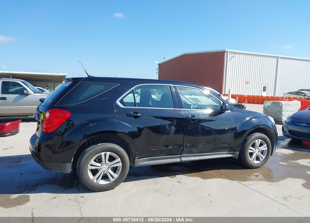 2012 CHEVROLET EQUINOX LS VIN: 2GNALBEK5C6367058