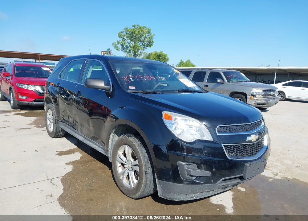 2012 CHEVROLET EQUINOX LS VIN: 2GNALBEK5C6367058
