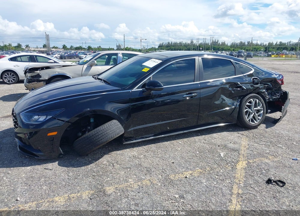 2022 HYUNDAI SONATA SEL VIN: KMHL14JA5NA216187