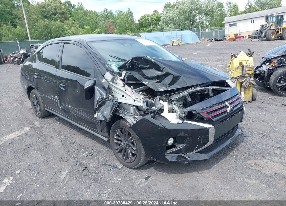 2022 MITSUBISHI MIRAGE G4 BLACK EDITION VIN: ML32FUFJ9NHF05189