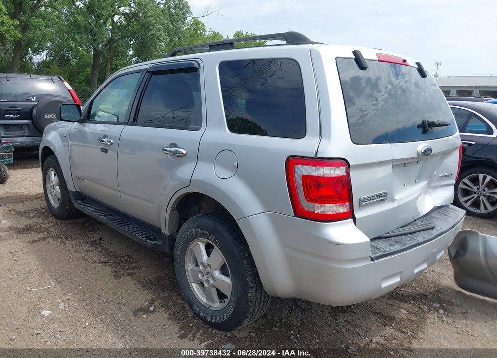 2008 ESCAPE FORD  XLT VIN: 1FMCU93158KC68337
