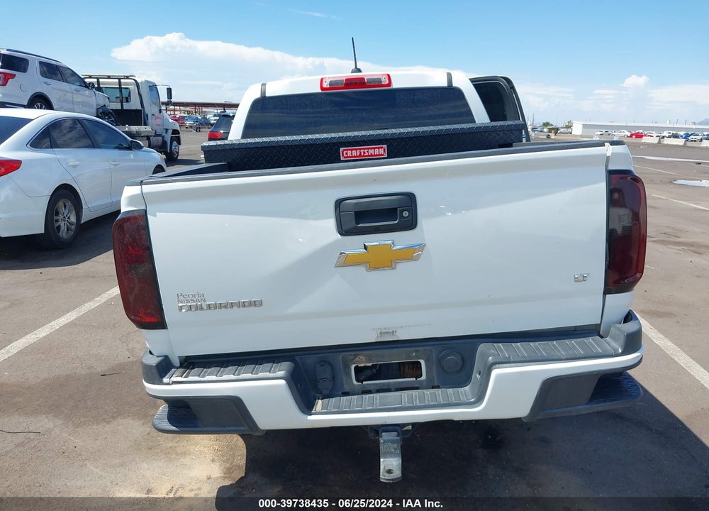 2015 CHEVROLET COLORADO LT VIN: 1GCGSBE33F1180679