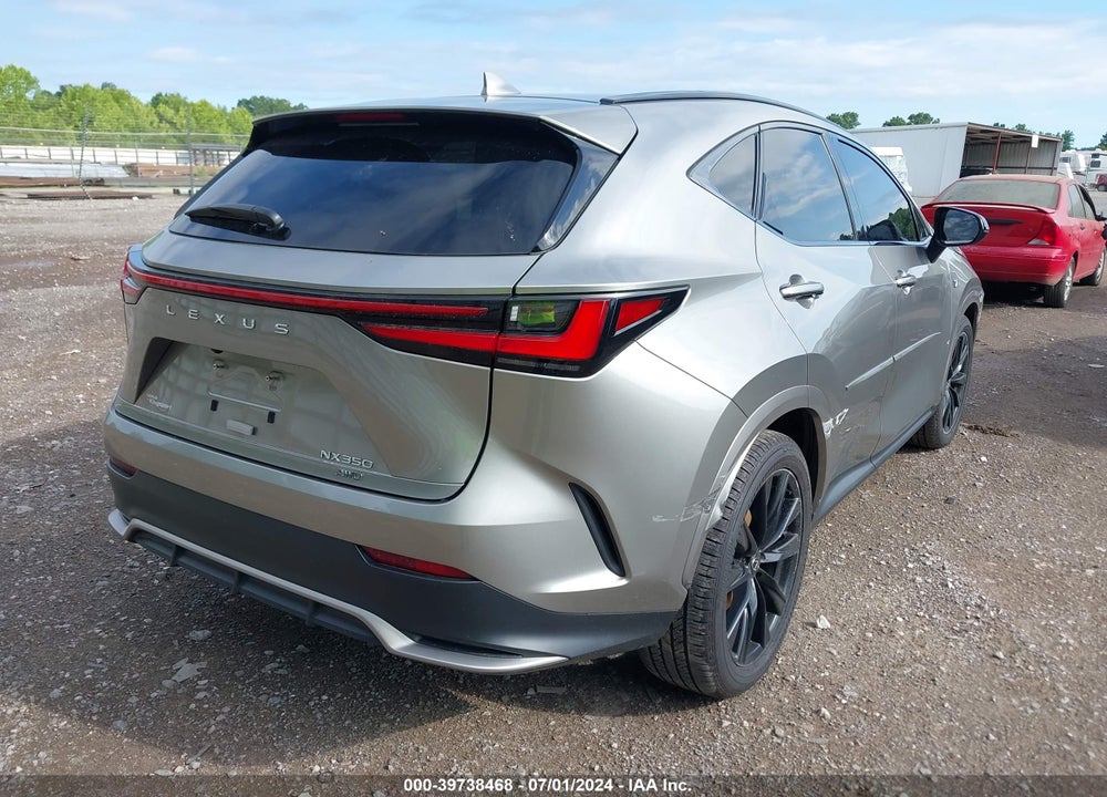 2024 LEXUS NX 350 F SPORT HANDLING VIN: 2T2KGCEZ5RC037248