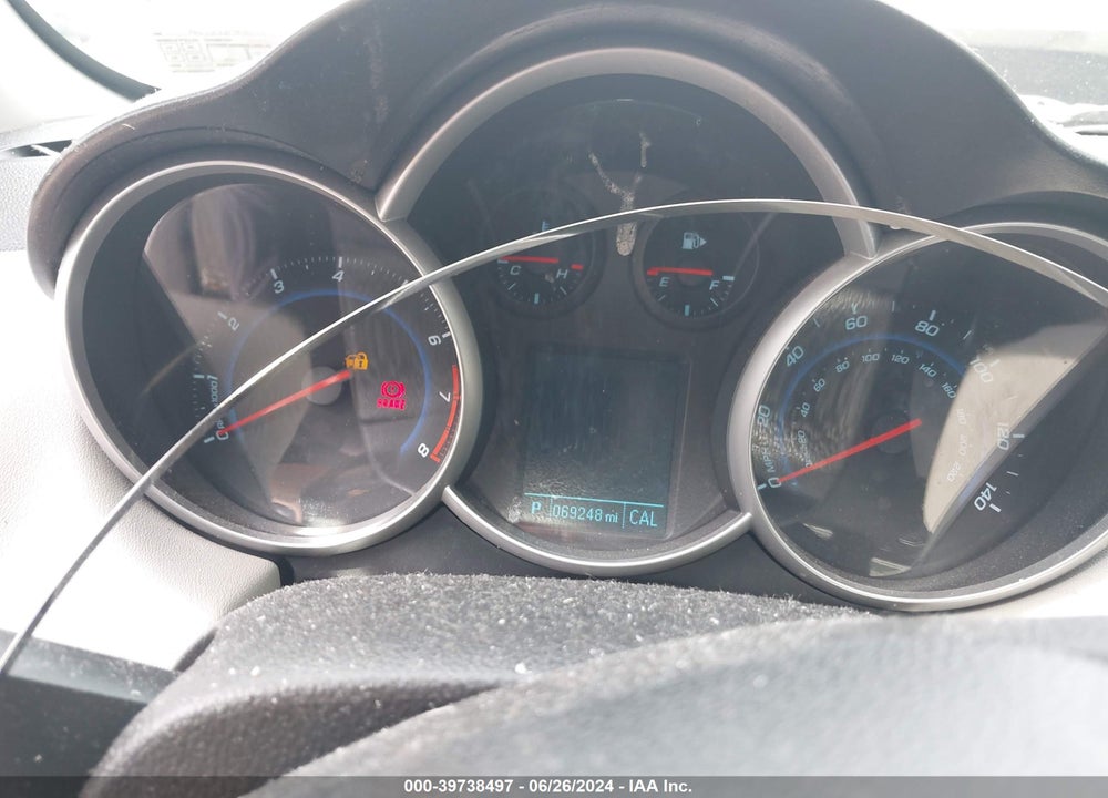 2013 CHEVROLET CRUZE ECO AUTO VIN: 1G1PH5SB2D7143573