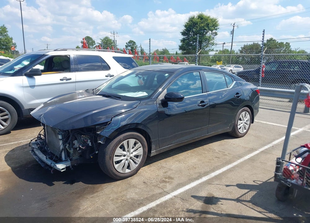 2022 NISSAN SENTRA S XTRONIC CVT VIN: 3N1AB8BV0NY258721
