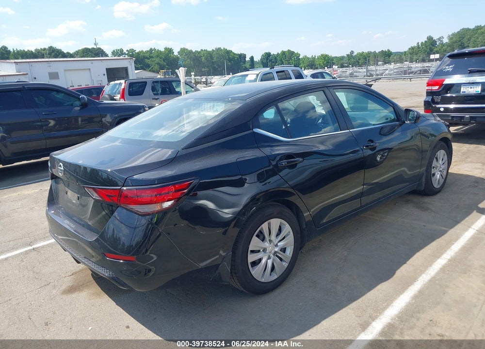 2022 NISSAN SENTRA S XTRONIC CVT VIN: 3N1AB8BV0NY258721