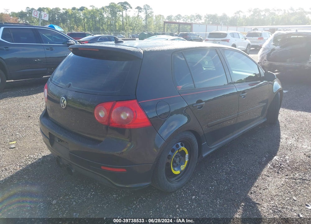 2009 VOLKSWAGEN GTI 4-DOOR VIN: WVWHV71KX9W117608