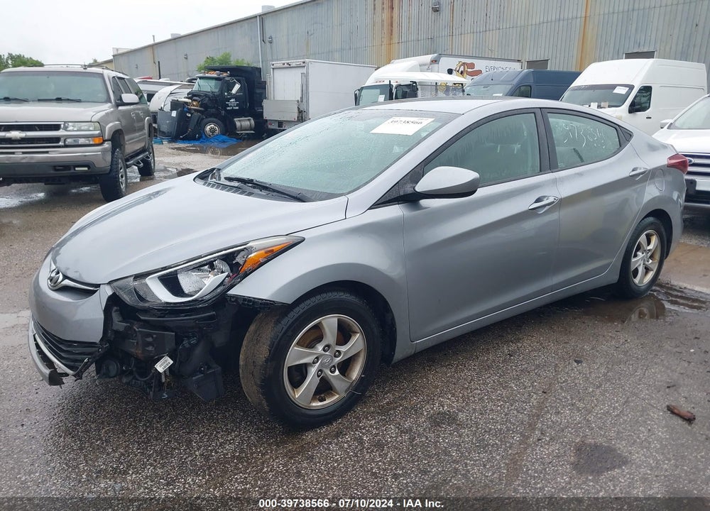 2015 HYUNDAI ELANTRA SE VIN: 5NPDH4AE1FH564098
