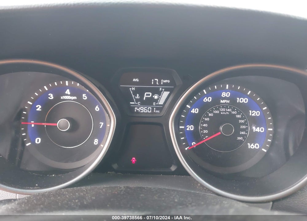 2015 HYUNDAI ELANTRA SE VIN: 5NPDH4AE1FH564098