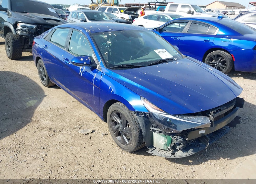 2021 HYUNDAI ELANTRA SEL VIN: 5NPLM4AG1MH028984