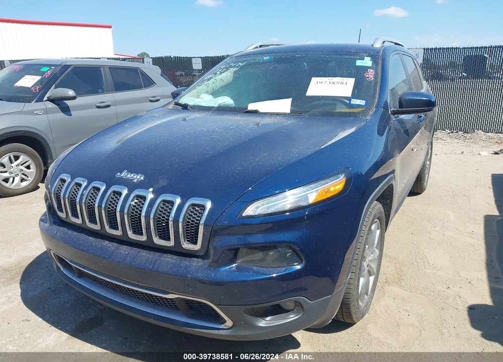 2018 CHEROKEE JEEP  LIMITED FWD VIN: 1C4PJLDB7JD561752