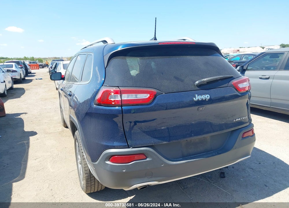 2018 CHEROKEE JEEP  LIMITED FWD VIN: 1C4PJLDB7JD561752