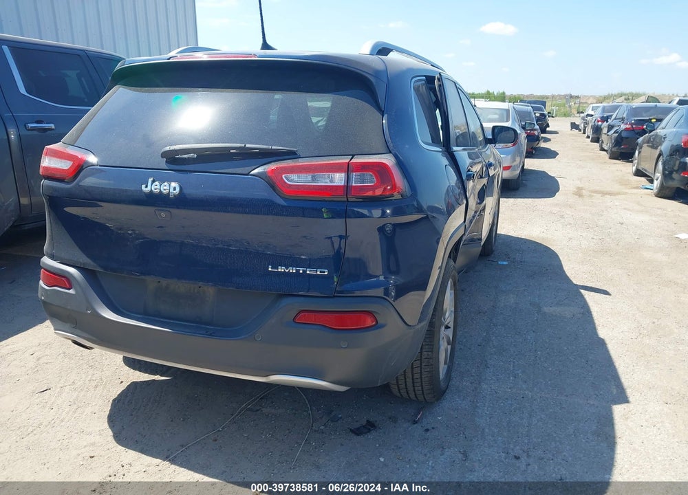 2018 CHEROKEE JEEP  LIMITED FWD VIN: 1C4PJLDB7JD561752
