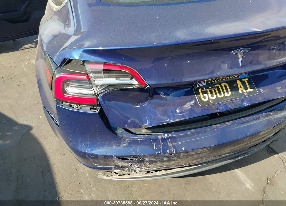 2018 TESLA MODEL 3 LONG RANGE/MID RANGE VIN: 5YJ3E1EA7JF075965