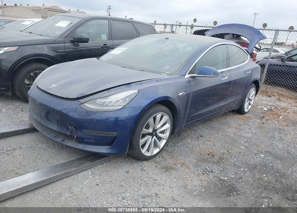 2018 TESLA MODEL 3 LONG RANGE/MID RANGE VIN: 5YJ3E1EA7JF075965