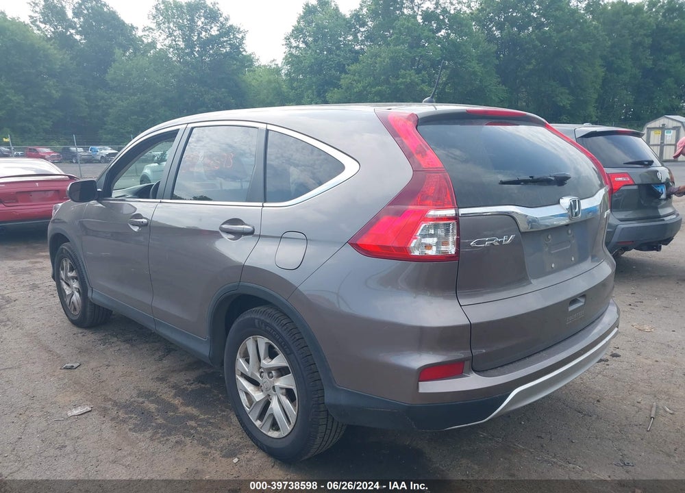 2015 HONDA CR-V EX VIN: 5J6RM4H56FL109972