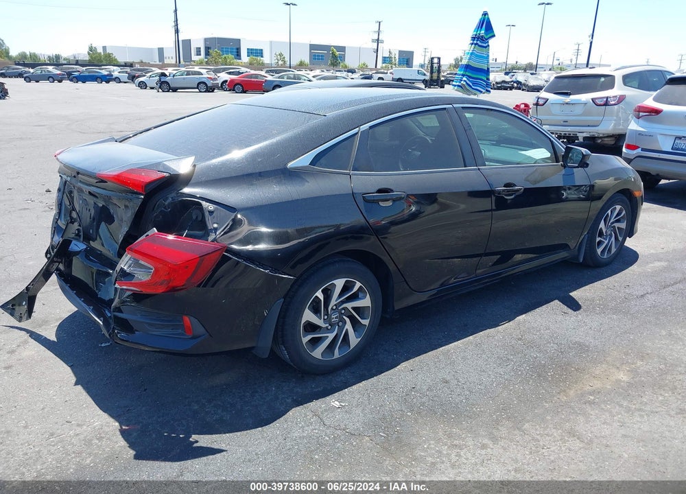 2016 HONDA CIVIC EX VIN: 19XFC2F70GE215381