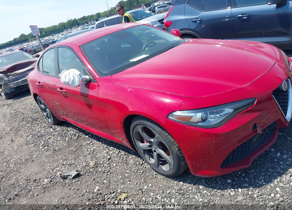 2017 ALFA ROMEO GIULIA TI RWD VIN: ZARFAECN8H7557095