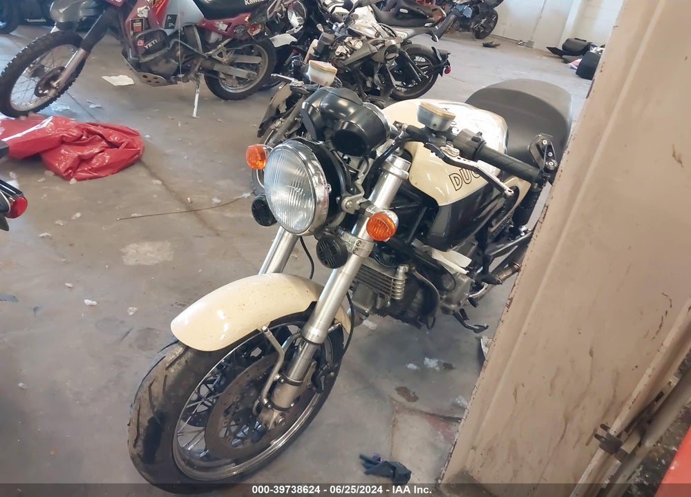 2007 DUCATI SPORTCLASSIC SPORT1000 VIN: ZDM1WABP77B008621