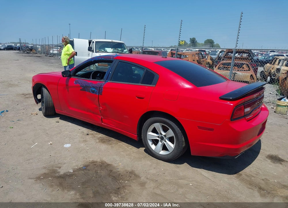 2014 DODGE CHARGER SE VIN: 2C3CDXBG3EH328315