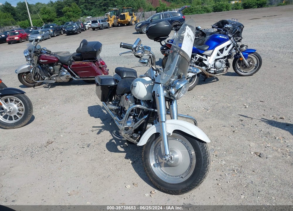 2002 HARLEY-DAVIDSON FLSTFI VIN: 1HD1BXB122Y035557