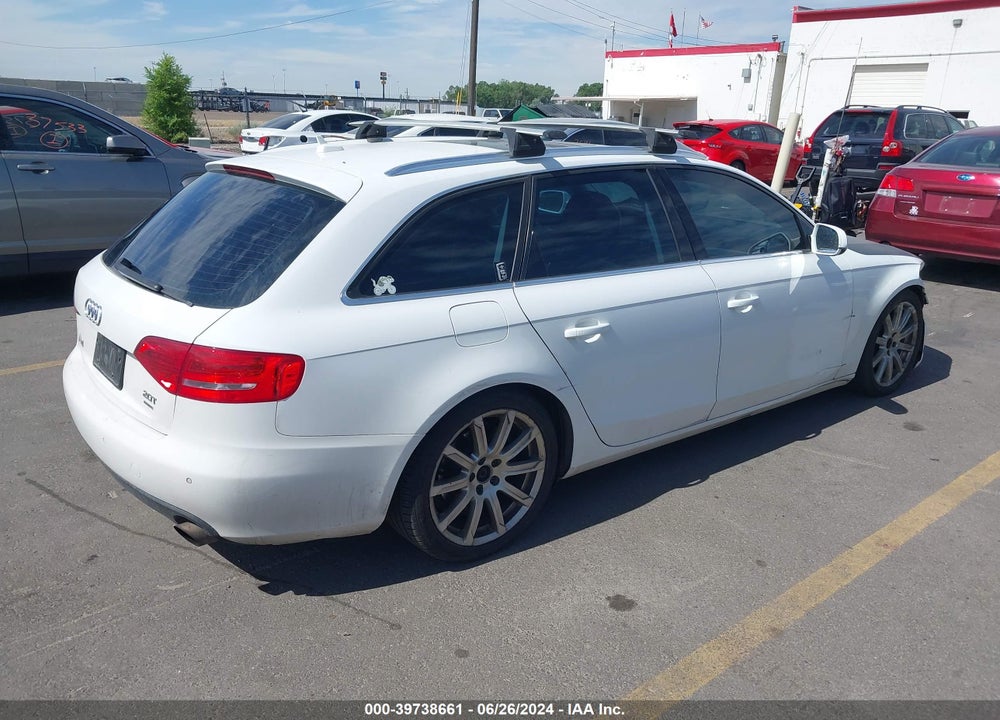 2011 AUDI A4 2.0T PREMIUM VIN: WAUWFAFL5BA030170